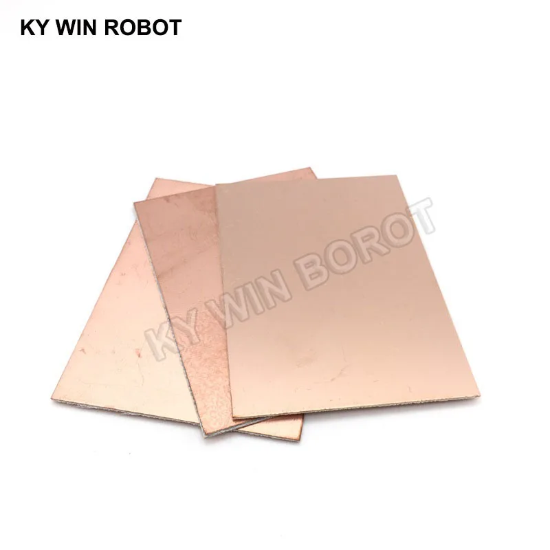 5 uds FR4 PCB placa revestida de cobre de doble cara DIY PCB Kit placa de circuito laminado 7x10cm - imagen 3