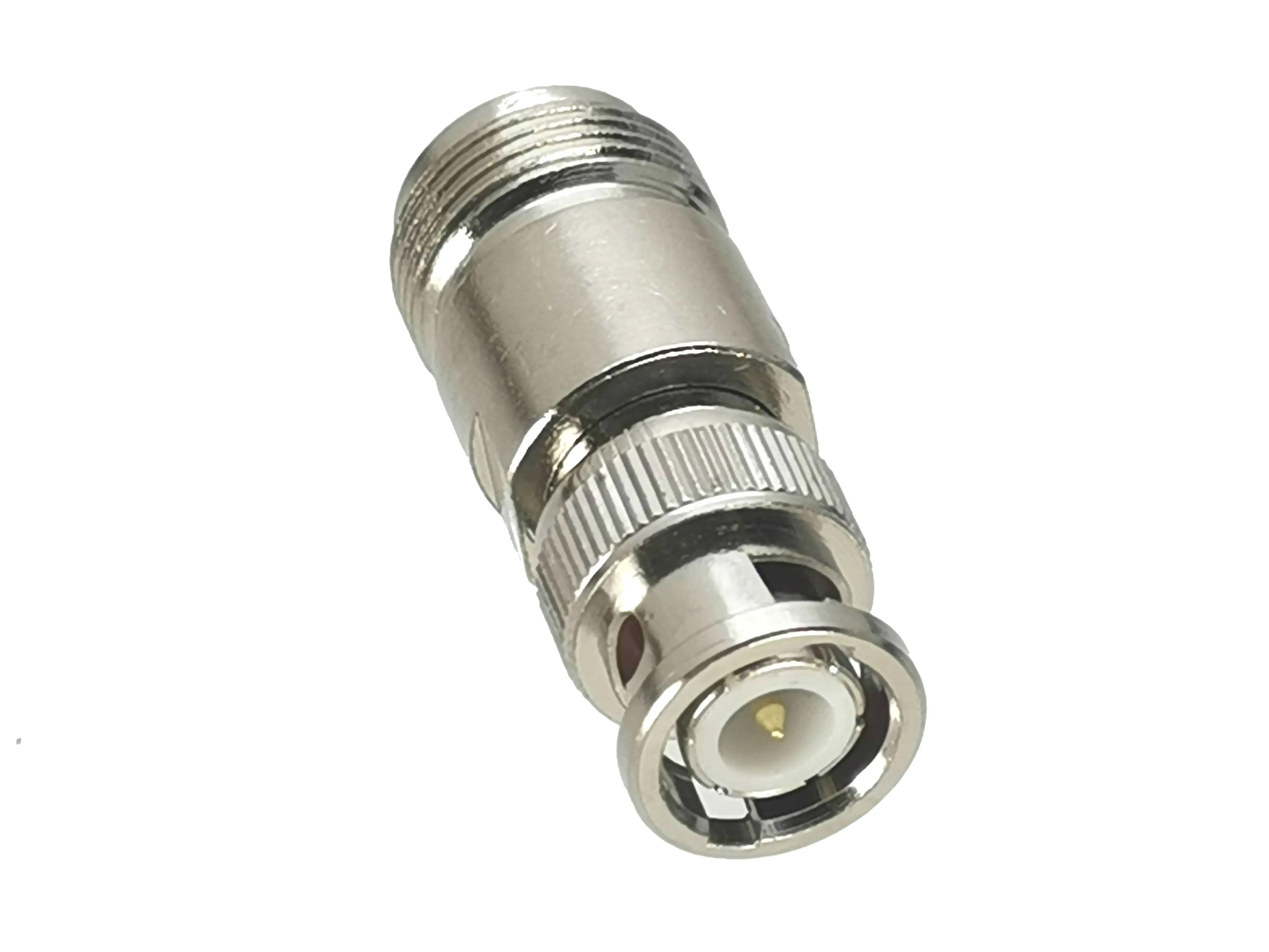 Adaptador BNC macho a N hembra - Vista lateral