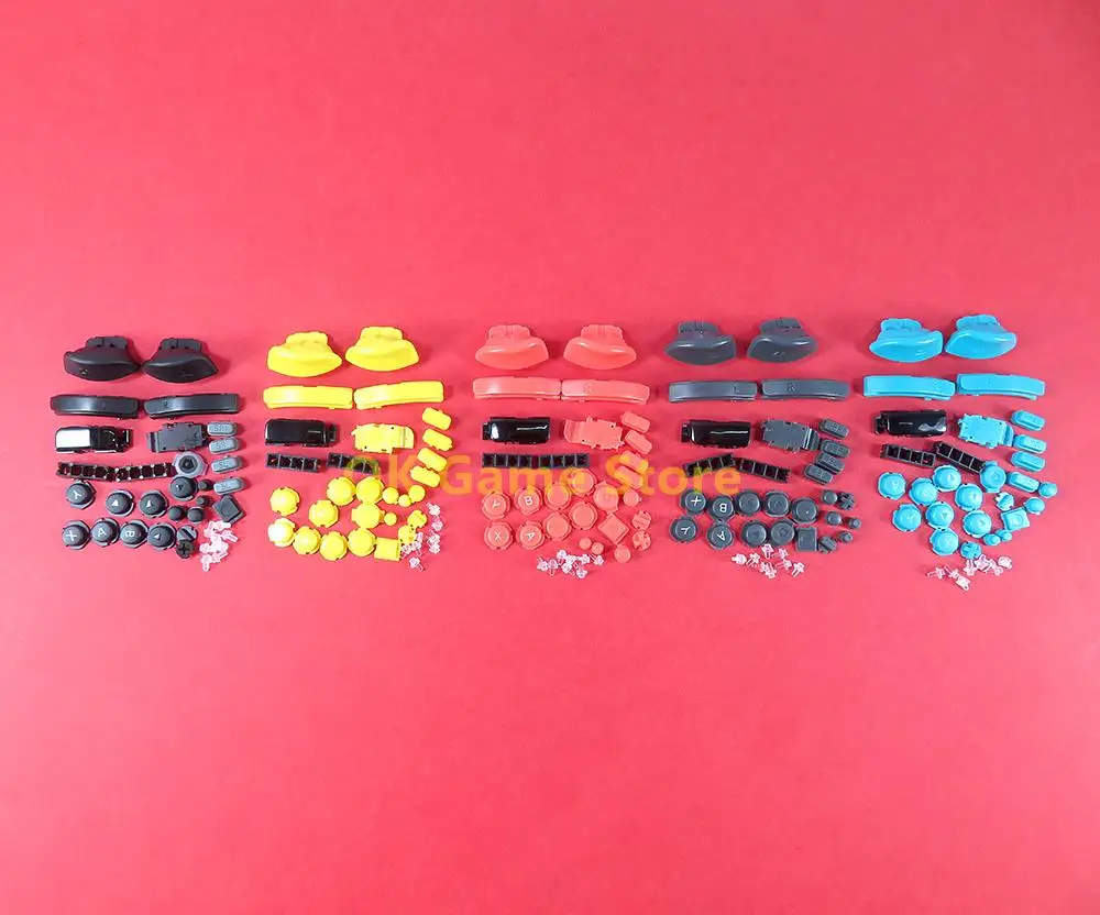 20 set/lote L R ZR ZL botón de teclas para Nintendo Switch izquierda derecha LR ZR ZL ABXY reemplazo de botón para controlador de juego Switch NS - imagen 2