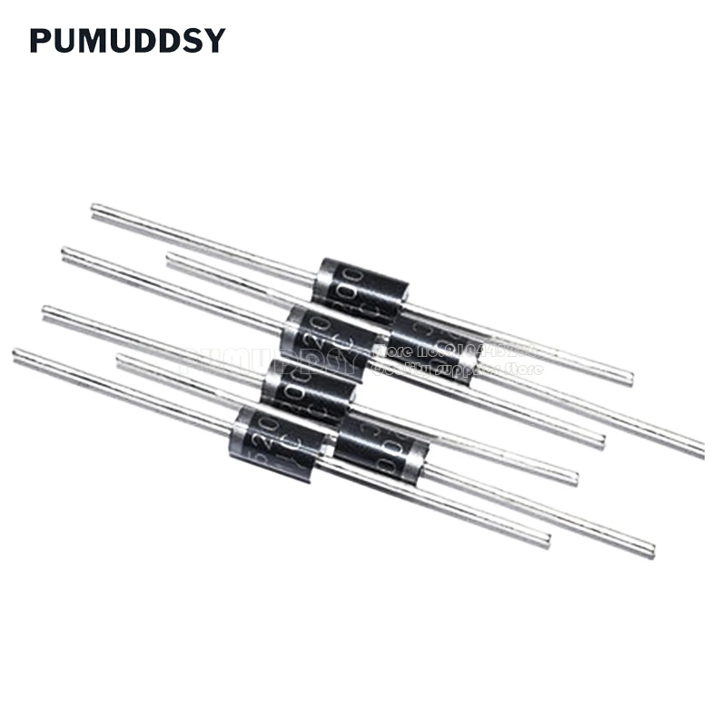 20 piezas diodo rectificador Schottky SR240 SR260 SR360 SR540 SR560 SR2100 SR3100 SR3200 SR5100 SR5150 SR5200 DO-41 DO-27 PUMUDDSY - imagen 3