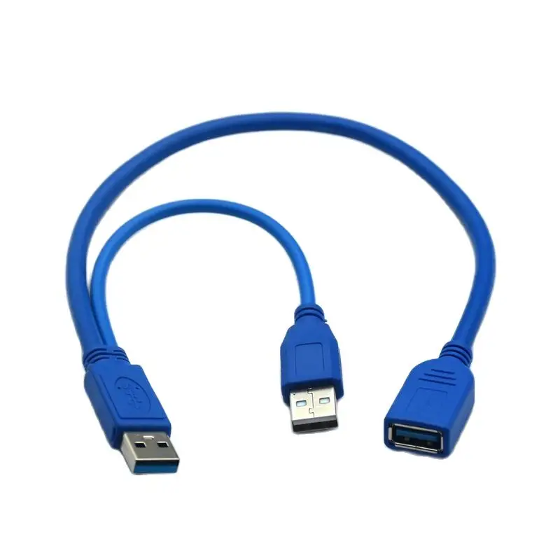 Cable USB 3.0 Alimentado – Doble Conexión Disco Duro Externo