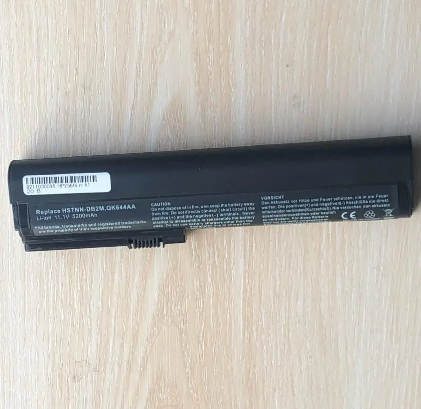 Batería SeagullStar Latop para BATERÍA HP EliteBook 2560P 2570P 632423 -001 HSTNN-C48C DB2L UB2K - imagen 5