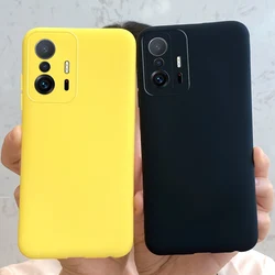 Funda Silicona Mate Xiaomi 11T Pro – Caramelo Ultrafina