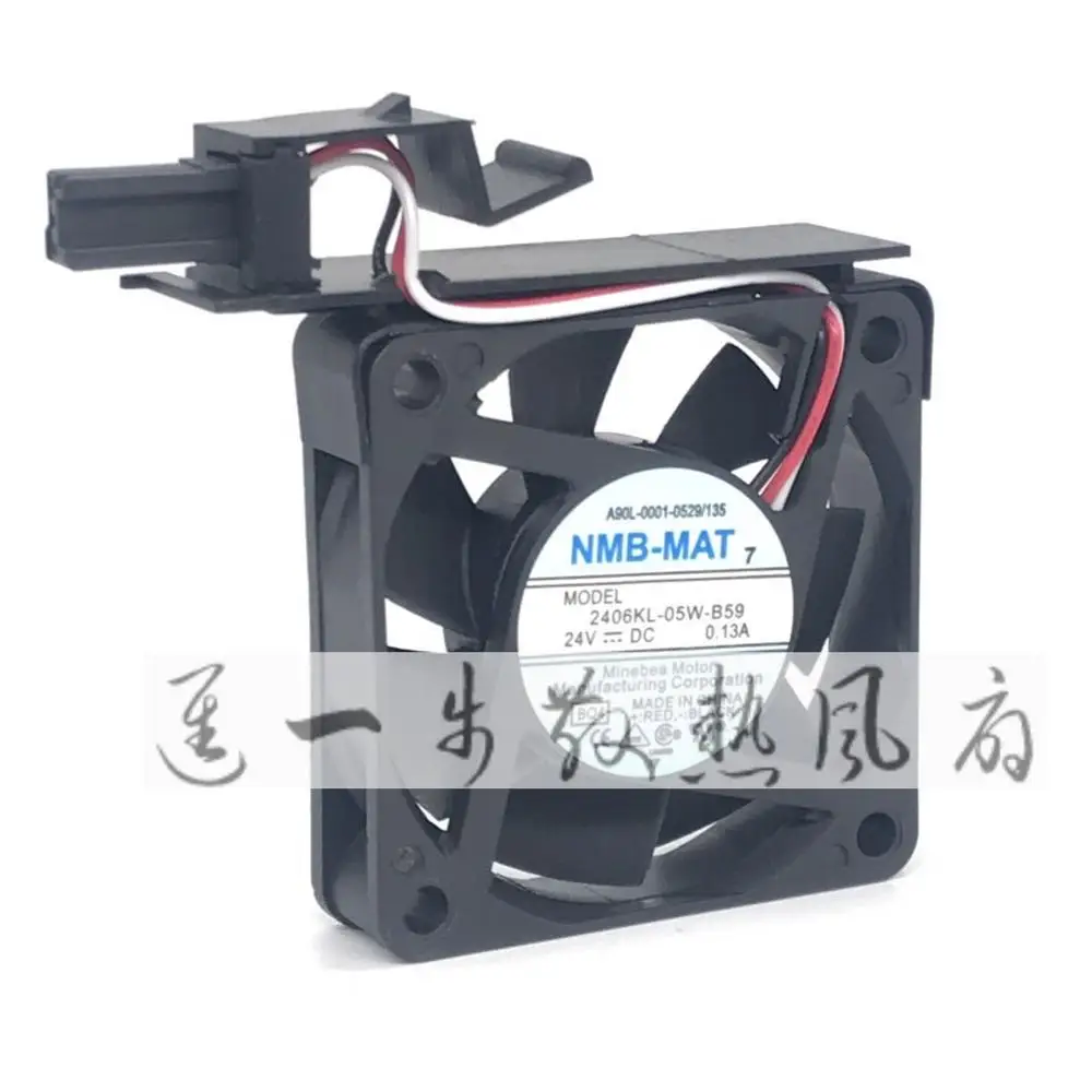 FANUC-ventilador de sistema 6015 2406KL-05W-B59 6015, 6cm, 24V, 0.13A, control numérico, Máquina Herramienta de refrigeración, original, nuevo - imagen 5