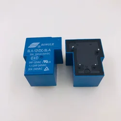 SLA Relé de Potencia 12V - Alta Corriente, Montaje Seguro PCB