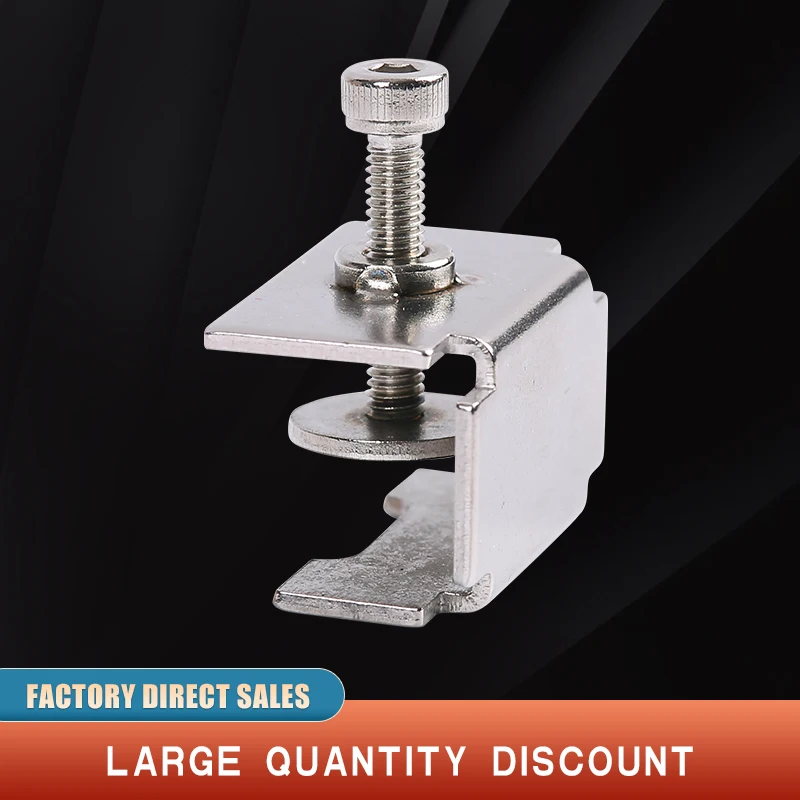 1/2/5 uds 3D piezas de la impresora de cama caliente Clip plataforma abrazadera Heatbed de placa de vidrio fijación ajustable Clips Accesorios - imagen 5