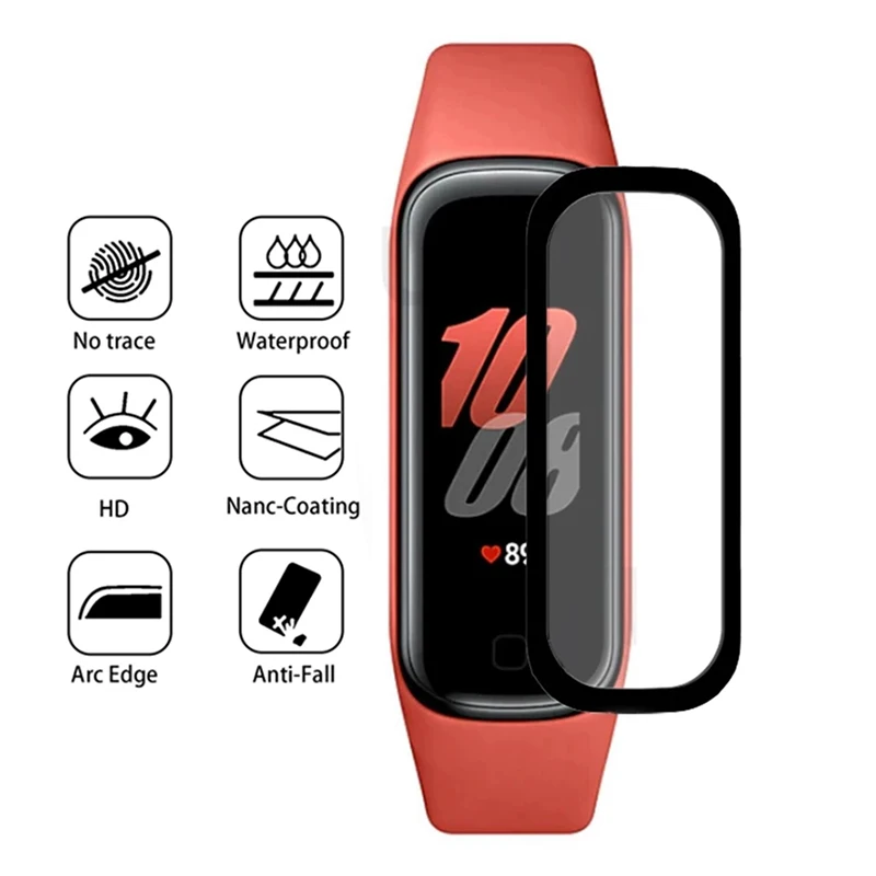 Película protectora suave curvada 3D para Samsung Galaxy Fit 2 Fit2 SM-R220 Protector de pantalla completa - imagen 3