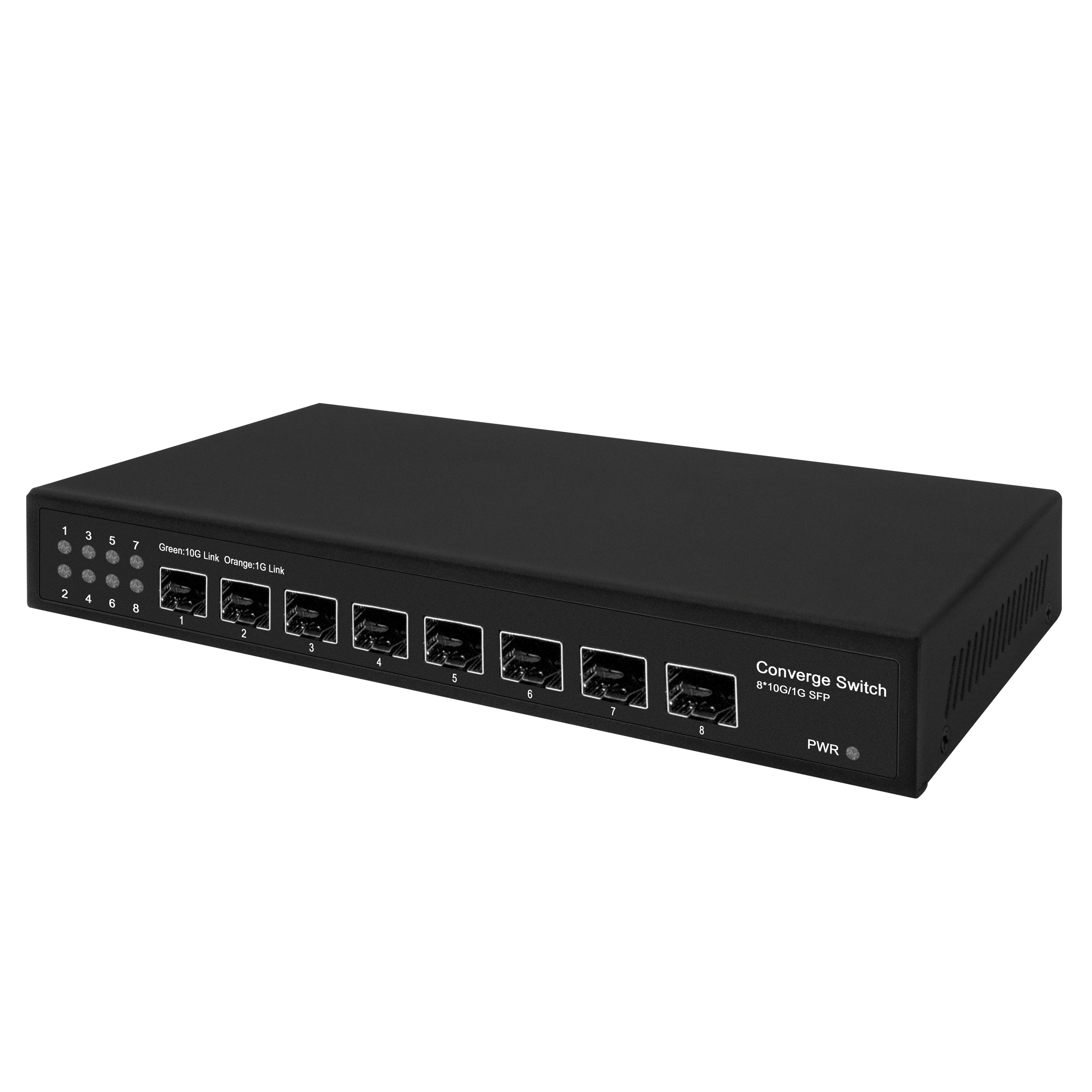 Smart Lite-conmutador de fibra de 8 puertos, multigiga gestionada por Web, 10Gb, SFP, adaptable, 1Gbps - imagen 5