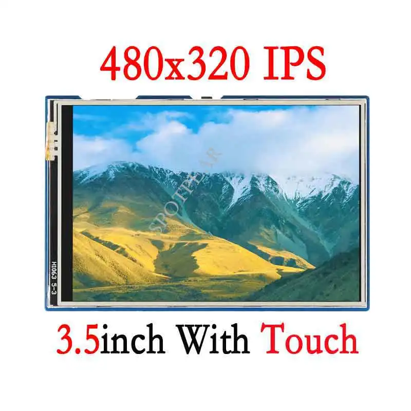 Raspberry Pi Pico Módulo de pantalla táctil de 3,5 pulgadas 65K Colores 480 × 320 SPI Pantalla táctil LCD de 3,5 pulgadas - imagen 3
