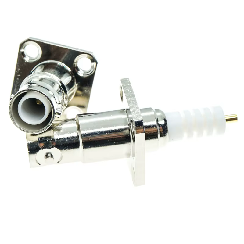 Conector SHV 5000V RP-BNC hembra brida - imagen 2