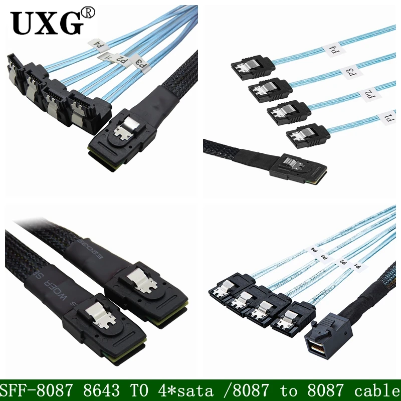 Adaptador MiniSAS SFF-8087 a 4 SATA – 6Gb/s - imagen 5