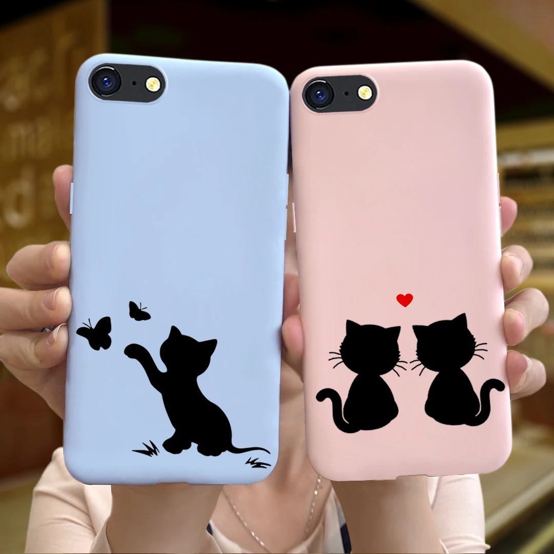 Funda con dibujos de animales para OPPO A71, carcasa trasera de TPU suave de silicona caramelo para OPPO A71 2018 A7 A 71, parachoques, bolsas - imagen 4