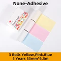 Non-adhesive 3color