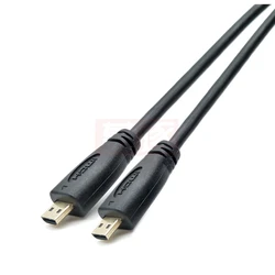 Cable Micro HDMI Tipo D – Conector Macho Corto, Compatible