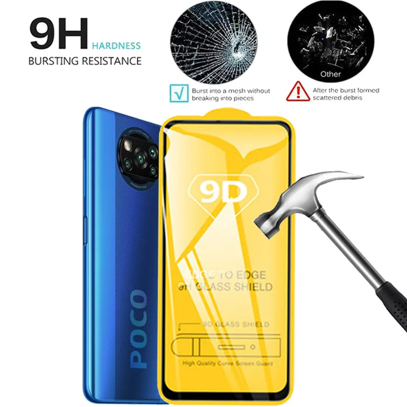 1 ~ 3 uds Cristal Templado Poco X7 F6 X6 X5 X3 F5 Pro 5G cámara Película protectora para Poco F7 Ultra protectores de pantalla Poko F5 Pro Glass Poco X-3 Pro vidrio Xiaomi Poco X3 Pro Glass Poco F7 Pro - imagen 3