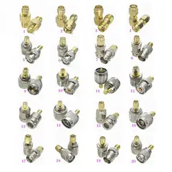 Adaptador Coaxial SMA a BNC/UHF/N - Conector Macho Hembra