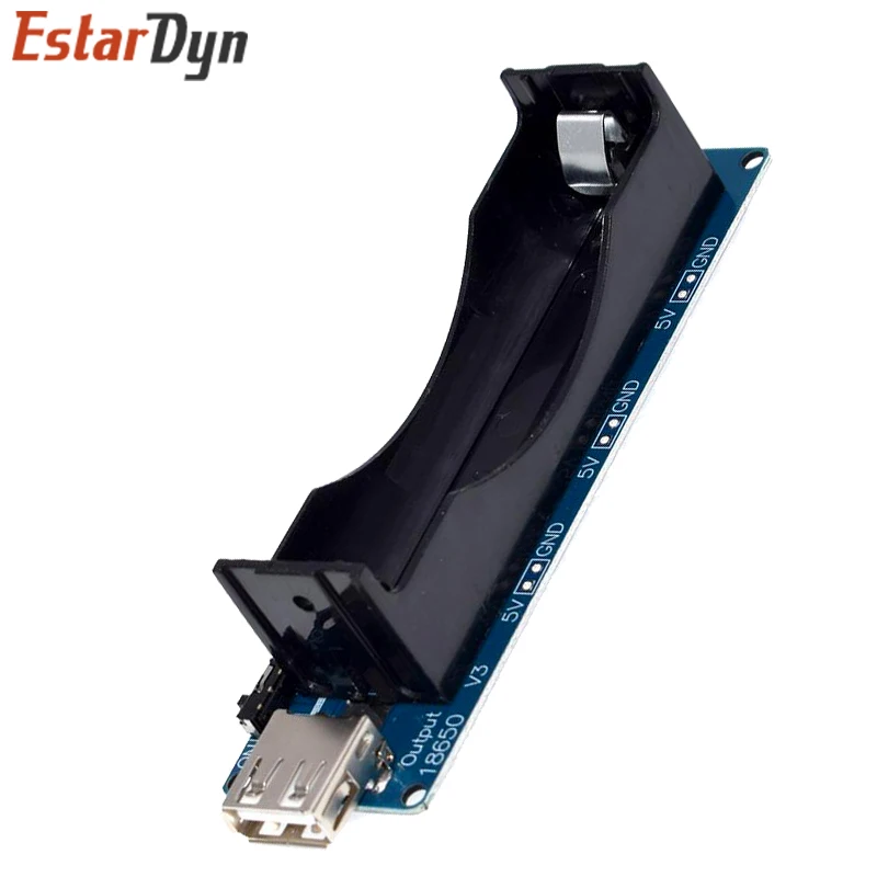 Placa protectora de carga de batería ESP32 ESP32S para Wemos para Raspberry Pi 18650, Puerto Micro USB V3 tipo A, USB 0.5A para carga Arduino - imagen 4