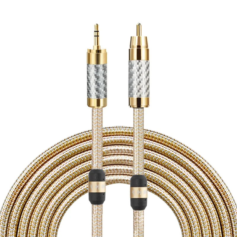 Adaptador 3.5mm a RCA – Cable de audio de alta fidelidad para móviles - imagen 2