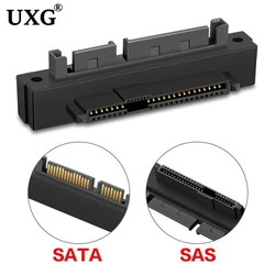 Conversor SFF-8482 SAS a SATA 22 pines – Ángulo 90°/180°