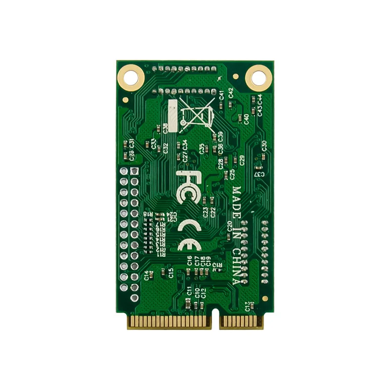 Detalle de la tarjeta de expansión con chip CH384L