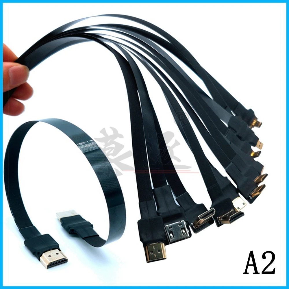 Cable FPC FPV 20cm ángulo 90º HDTV para drone