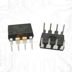 ATtiny85 Microcontrolador DIP 8 pines para Arduino IDE DIY