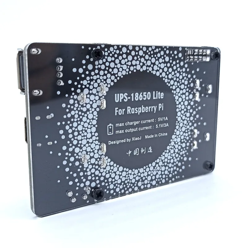 UPS 18650 Lite para Raspberry Pi 4B/3B+ - Alimentación con Batería - imagen 4