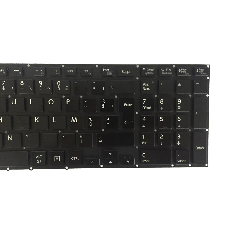 Teclado para ordenador portátil estadounidense/francés para Toshiba Satellite P50-A P50T-A P55-A P50-B P55T-A P70-A P75-A P55-B X70-A X70-B X75-A P75-A7100 - imagen 2