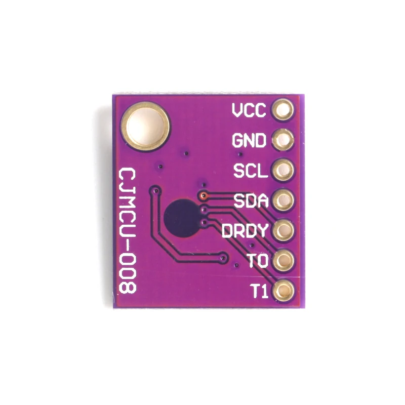 HSCDTD008A-Módulo de Sensor magnético de brújula, 3 ejes, 3,3 V-5V, Micro Tesla LSB, reemplaza HMC5883L para Arduino - imagen 5