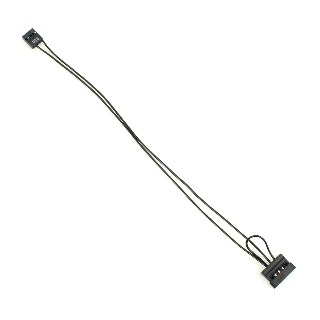 XT-XINTE adaptador USB de 9 pines a SATA SSD, Cable de fuente de alimentación SSD de 2,5 pulgadas para placa base ITX, placa principal, Notebook - imagen 3