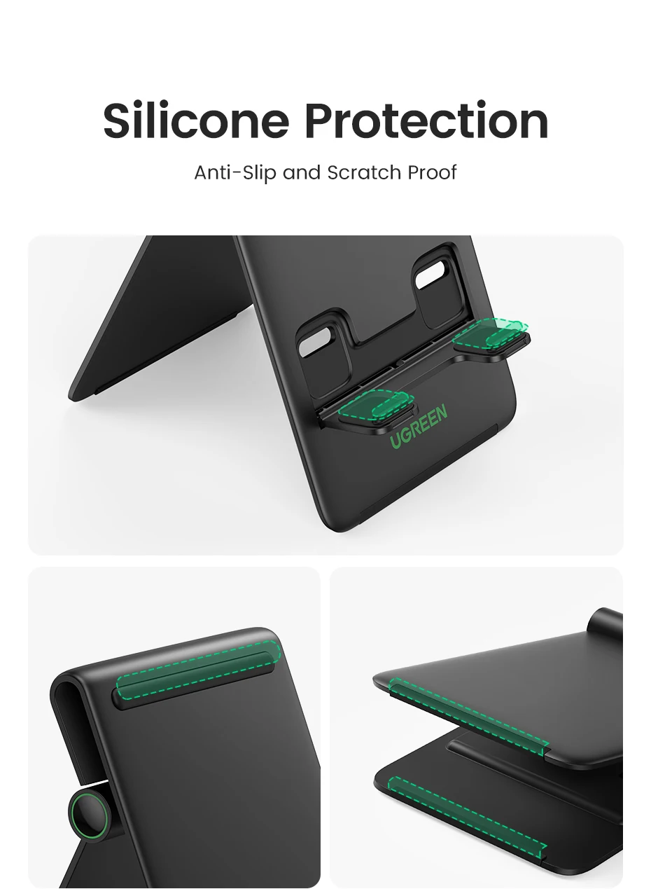 Una caja negra con un logotipo verde y un botón