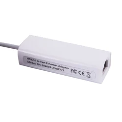 Adaptador USB a Ethernet RJ45 – Conexión de red cableada