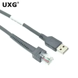 Cable USB a RJ48/RJ50 para Escáner Zebra LS2208