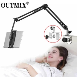 Soporte Brazo Ajustable para Tablet – Giratorio 360° con Pinza Escritorio