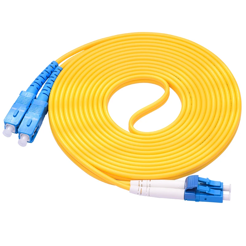 Unids/bolsa de 5 unids/bolsa LC UPC-SC UPC, cable de parche de fibra óptica dúplex, puente de cable de parche óptico - imagen 5