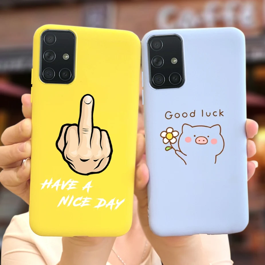 Para Samsung Galaxy M31s funda elegante cubierta pintada de caramelo funda de silicona suave para Samsung M31s M31 s Coque M315 M317 Fundas parachoques - imagen 4