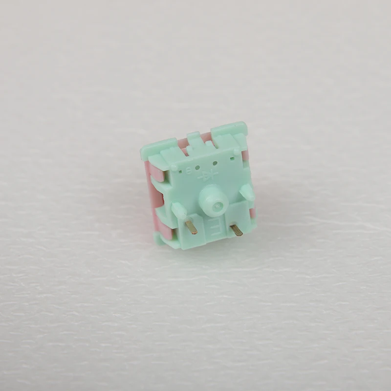 Gateron Cream Switch Paquete de 10 interruptores clones MX de fuerza lineal SMD de 5 pines 62g para teclado mecánico - imagen 5