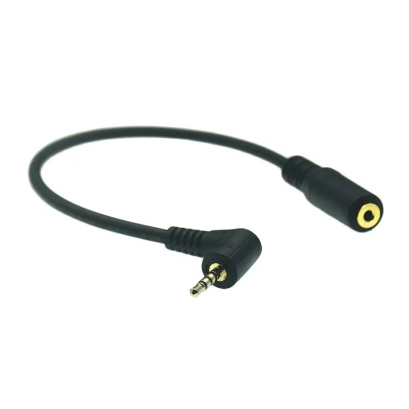 Adaptador Audio 2,5mm Macho-Hembra Estéreo 20cm - imagen 2