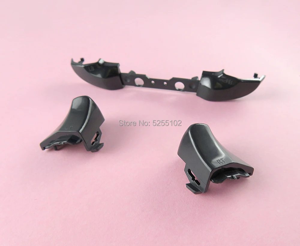 2 uds reemplazo parachoques LB RB botón de disparo para Microsoft Xbox One S controlador delgado LB RB LT RT interruptor parachoques Joystick botón - imagen 5