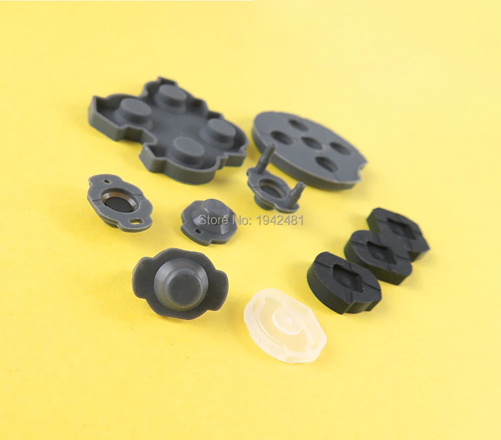 5 Juegos para controlador NS Pro, reparación de botones de silicona, botón cruzado ABXY, almohadilla de goma conductora para controlador Nintendo Switch Pro - imagen 5