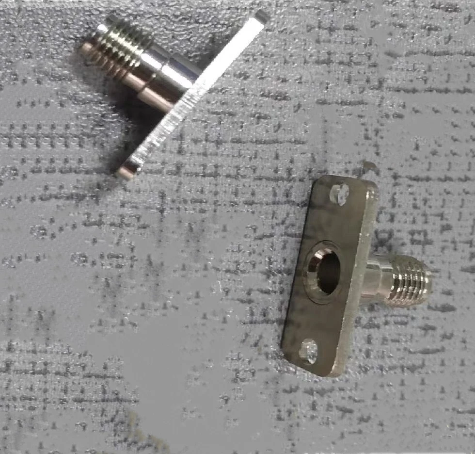 Conector SMA905, 10 Uds., adaptador SMA, base de asiento de fibra óptica rectangular para conector de acoplador SMA905 ftth, conector óptico, Base de soporte fr - imagen 2