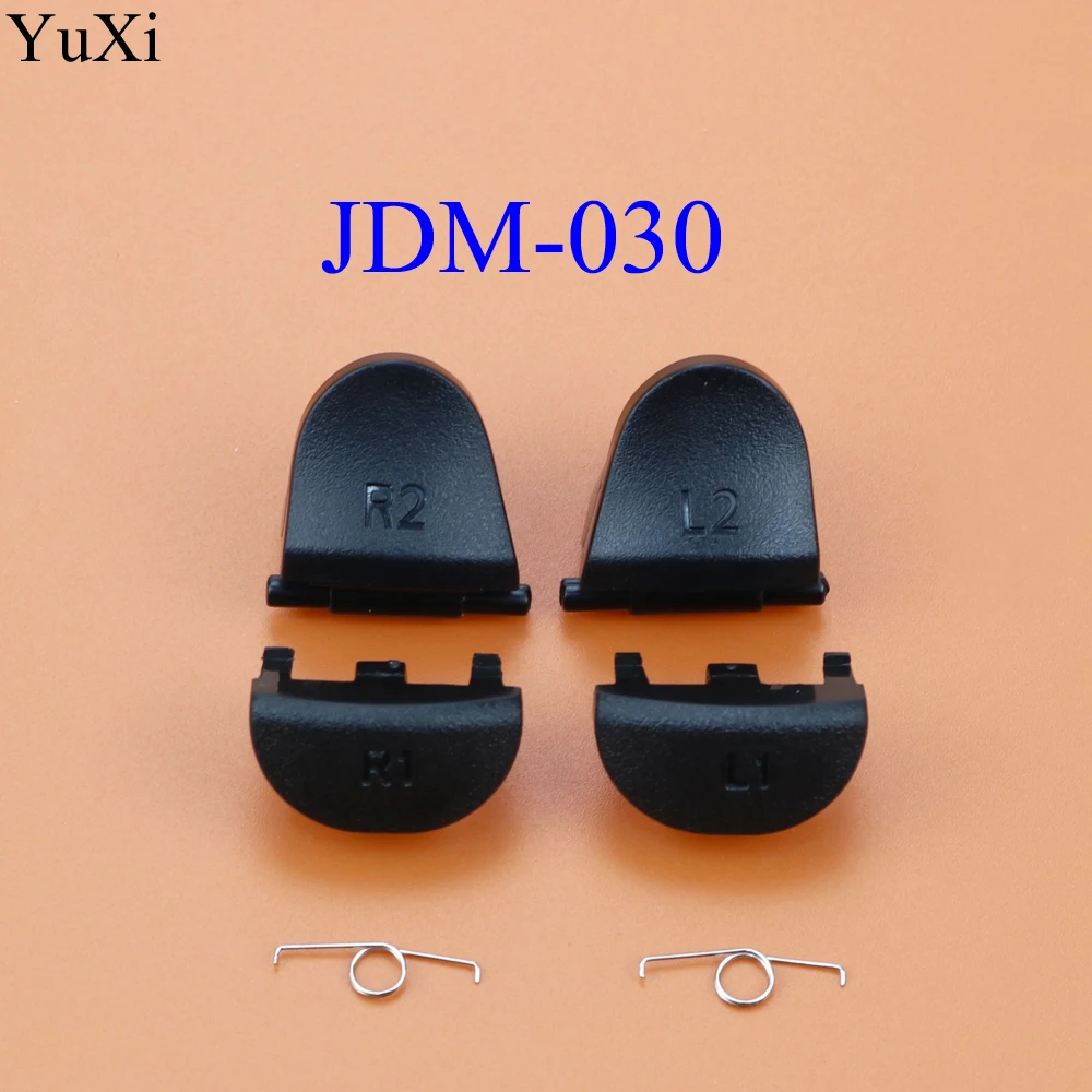 Juego de resortes de botón de disparo para PS4, L1, R1, L2, R2, para PlayStation 4 Pro Slim, JDS, JDM, 001, 011, 030, 040, reemplazo del controlador de mando - imagen 3