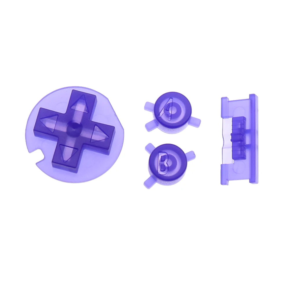 1 Set Suitable For Game boy color Button Shell For GBC Color Buttons GBC Game replacement Button Kit DIY Color - imagen 3