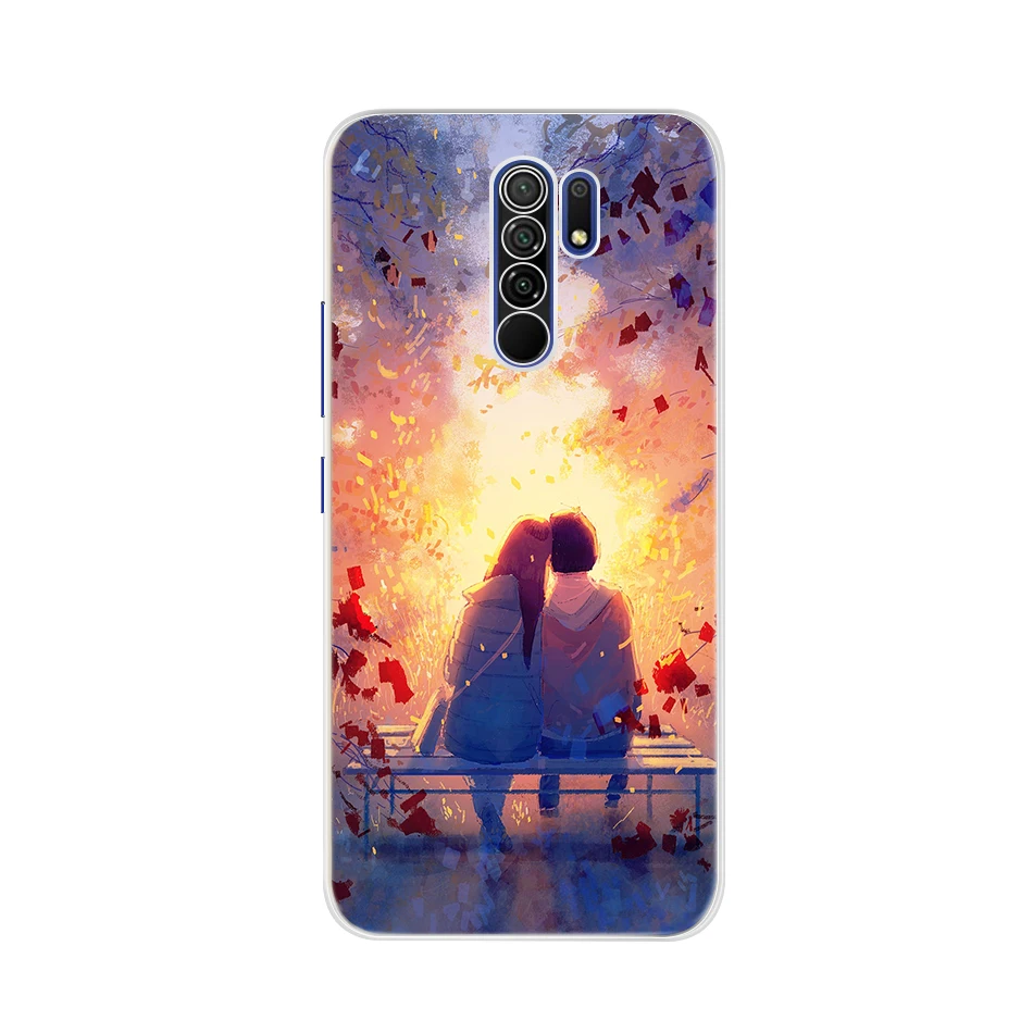 Para xiaomi redmi 9 funda de silicona bonita funda trasera suave para fundas xiomi redmi 9 6,53 pulgadas etui coque fundas protectoras para teléfono - imagen 4