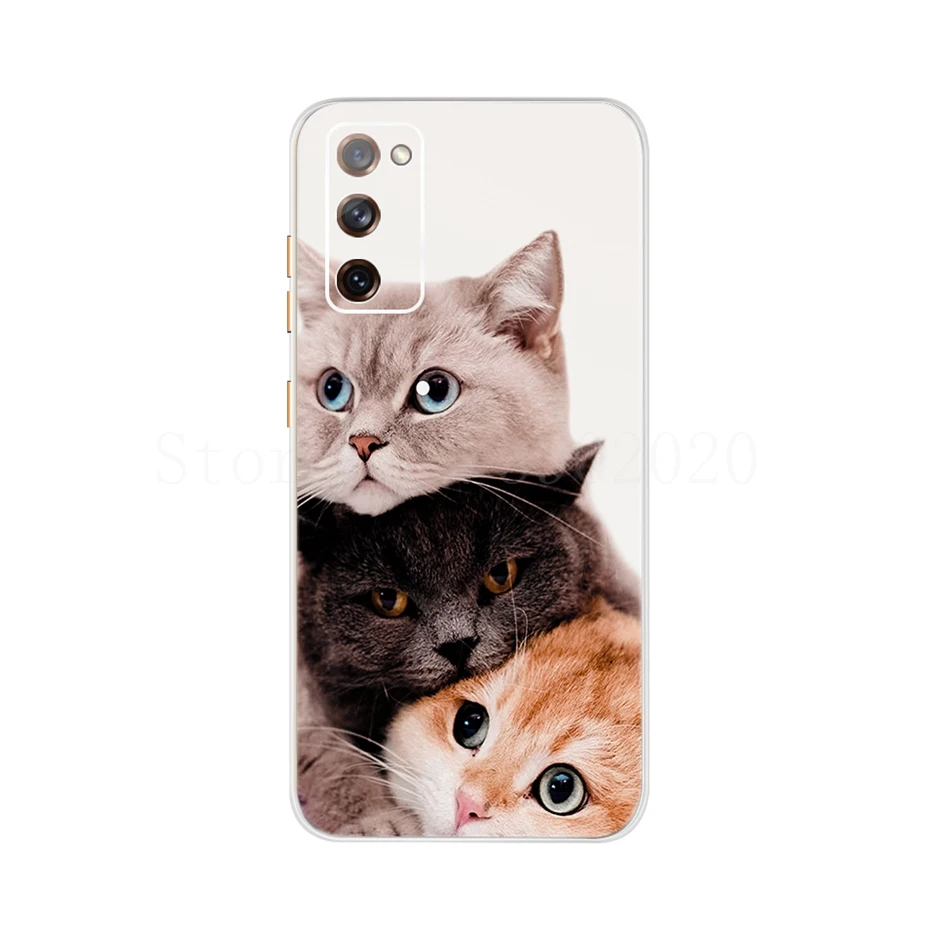 Para Samsung Galaxy S20 FE S20FE Funda de silicona suave Linda funda trasera de teléfono pintada para Samsung S20 Fan Edition S20 Lite Funda - imagen 3