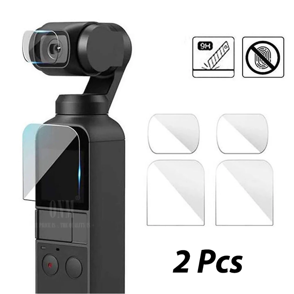 Protector de pantalla para cámara de acción DJI Osmo Pocket 1 y 2, película protectora de lente, cubierta de cardán - imagen 2