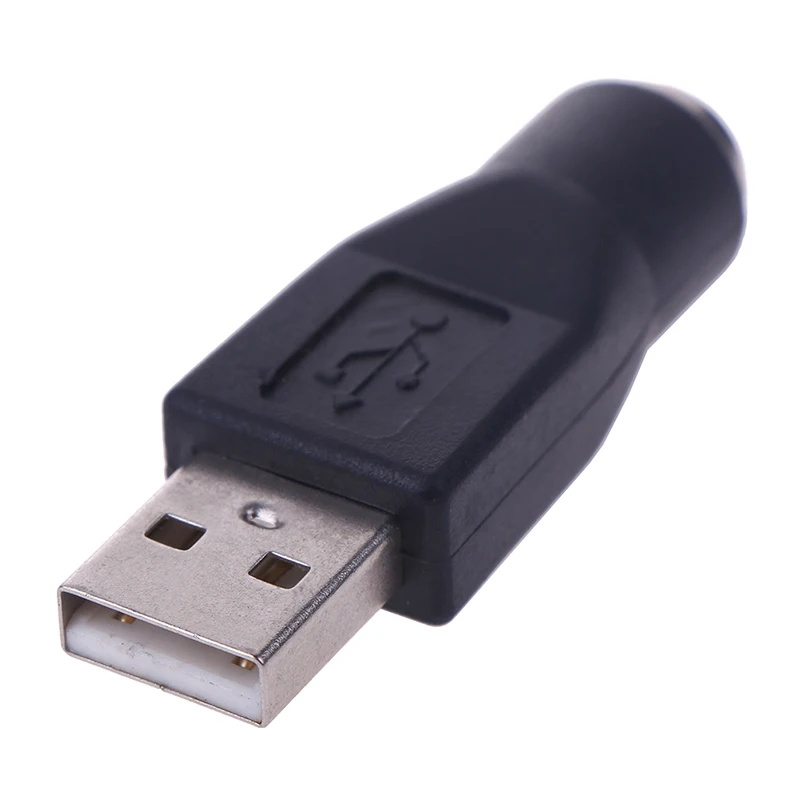 Adaptador de puerto PS/2 macho a USB hembra, convertidor para teclado de PC, ratón, 2 uds. - imagen 4