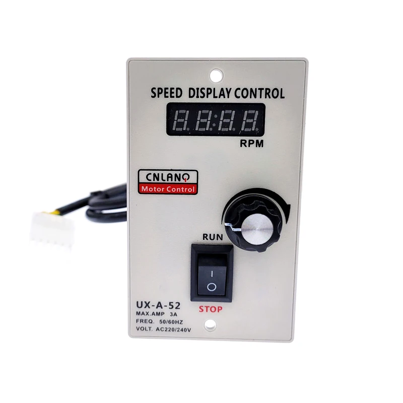 Controlador Velocidad UX-A-52 Digital 400W 220V Adelante/Atrás - imagen 2