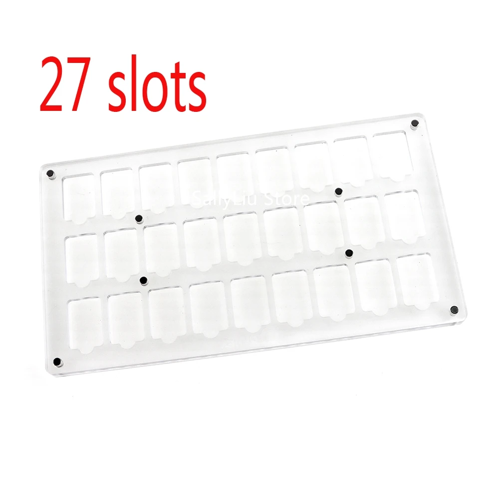 Estuche de almacenamiento de juegos para Nintendo switch, caja de cubierta de tarjeta magnética para switch lite, carcasa dura transparente acrílica para switch Oled - imagen 5