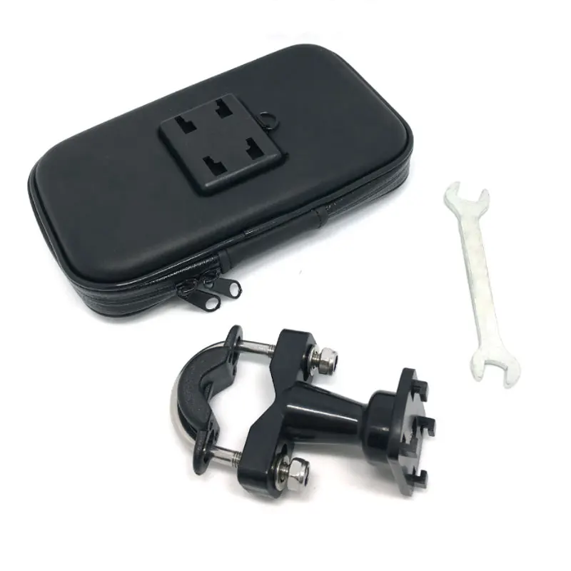 Bolsa impermeable para teléfono de motocicleta, soporte para teléfono inteligente iphone, Samsung, soporte para bicicleta, manillar, soporte para bolsa de teléfono - imagen 5